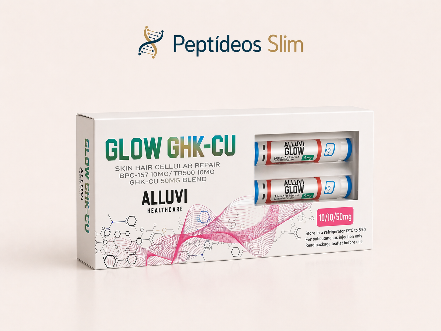 Alluvi Healthcare Glow 70mg — GHK-Cu Premium